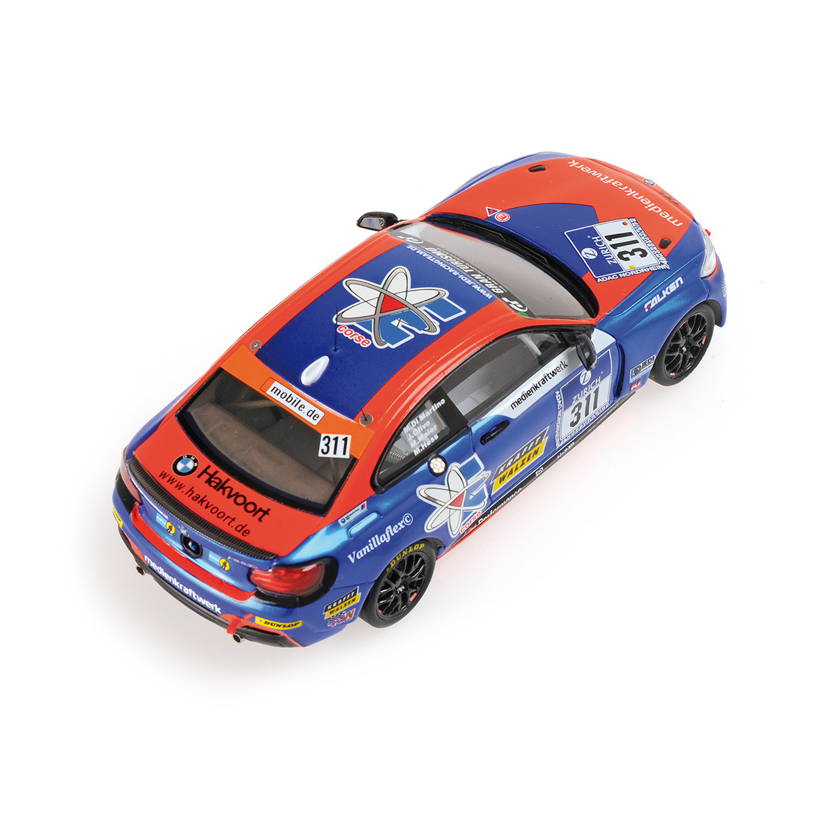 BMW M 235I RACING - TEAM MEDIENKRAFTWERK - DI MARTINO/OLIVO/MAIER/HESS - 24H NÜRBURGRING