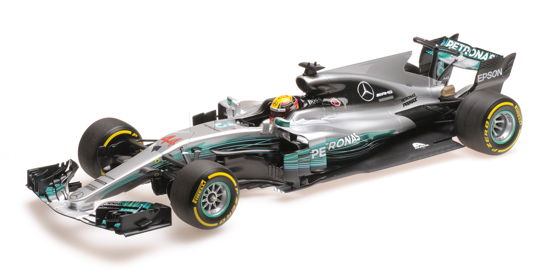 MERCEDES AMG PETRONAS FORMULA ONE TEAM F1 W08 EQ POWER+ - LEWIS HAMILTON - WINNER CHINESE GP 2017