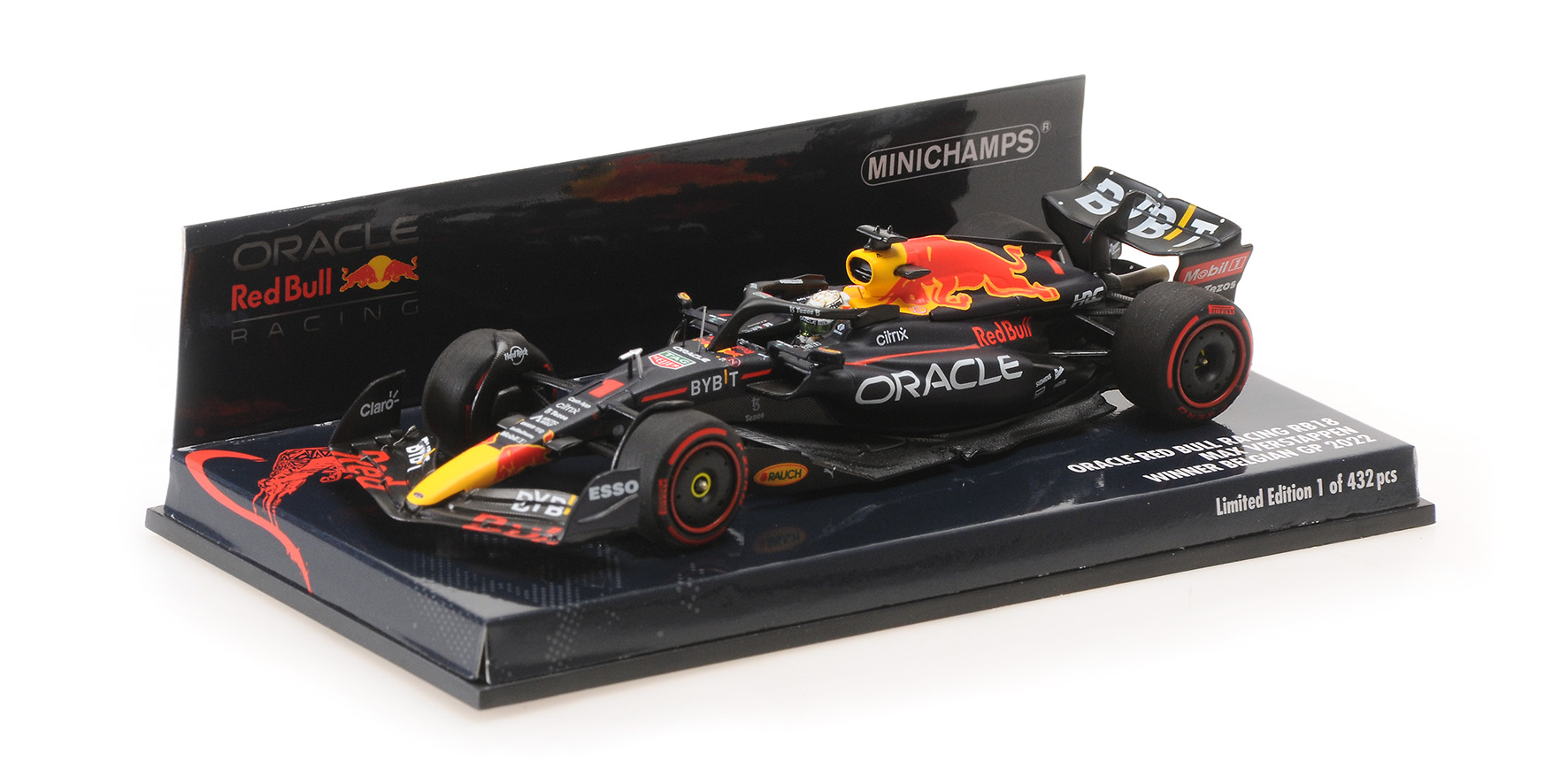 ORACLE RED BULL RACING RB18 - MAX VERSTAPPEN - WINNER BELGIAN GP 2022