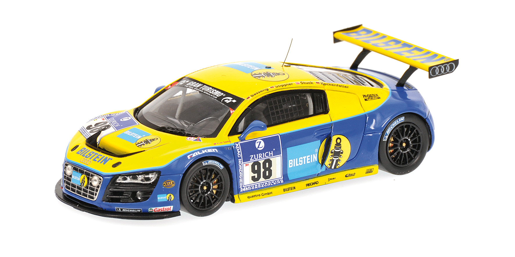 AUDI R8 LMS - BASSENG/STIPPLER/STUCK/ROCKENFELLER - 24H ADAC NÜRBURGRING 2010