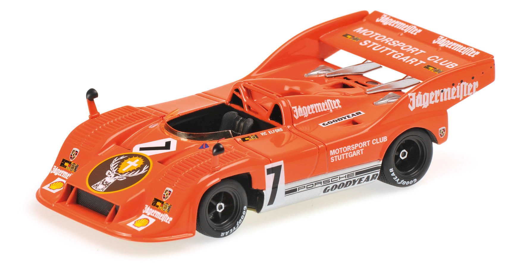 PORSCHE 917/20 - 'JÄGERMEISTER' - VIC ELFORD - SÜDWEST-POKAL HOCKENHEIM - INTERSERIE 1973