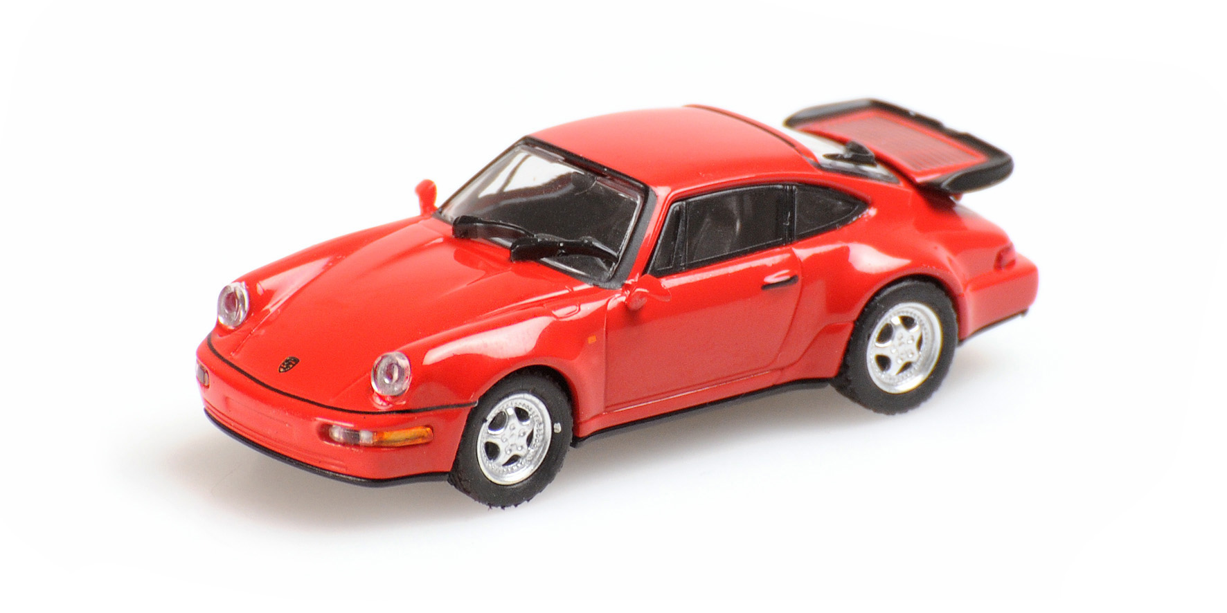 PORSCHE 911 TURBO - 1990 - RED