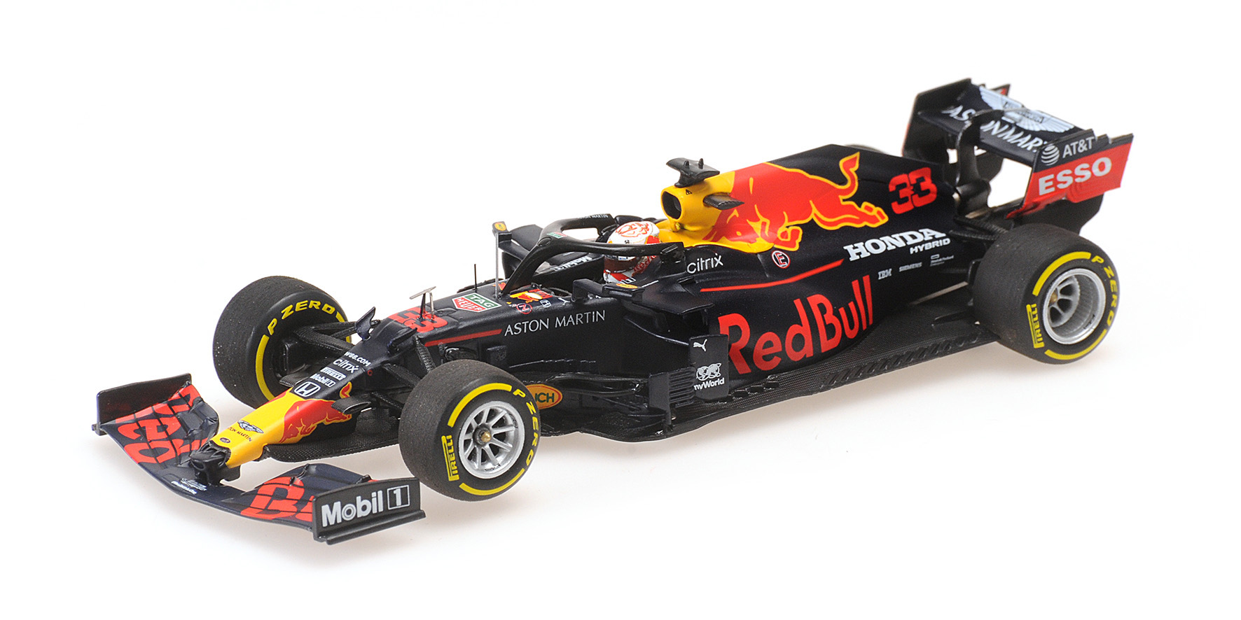 ASTON MARTIN RED BULL RACING RB16 - MAX VERSTAPPEN - WINNER ABU DHABI GP 2020