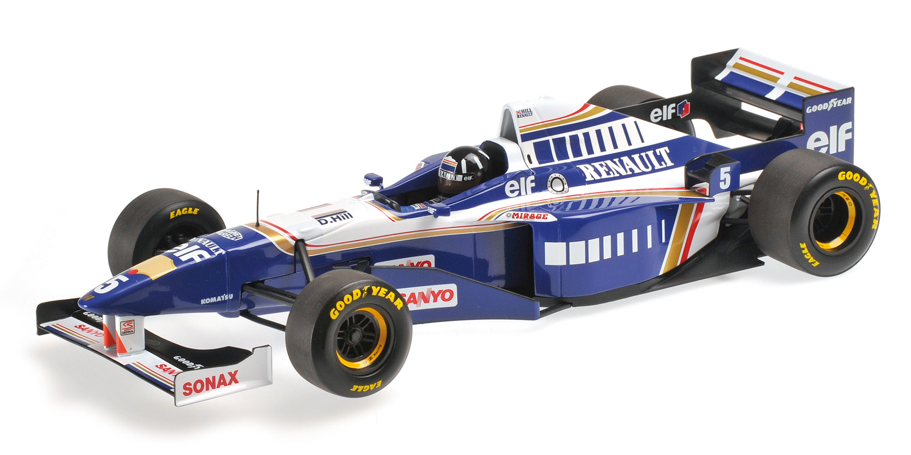 WILLIAMS RENAULT FW18 - DAMON HILL - WORLD CHAMPION - 1996