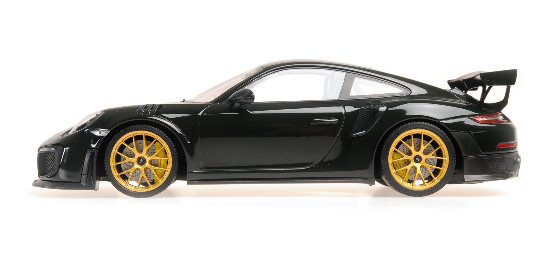 PORSCHE 911 (991.2) GT2RS - 2018 - GREEN W/ WEISSACH PACKAGE W/ GOLDEN MAGNESIUM WHEELS