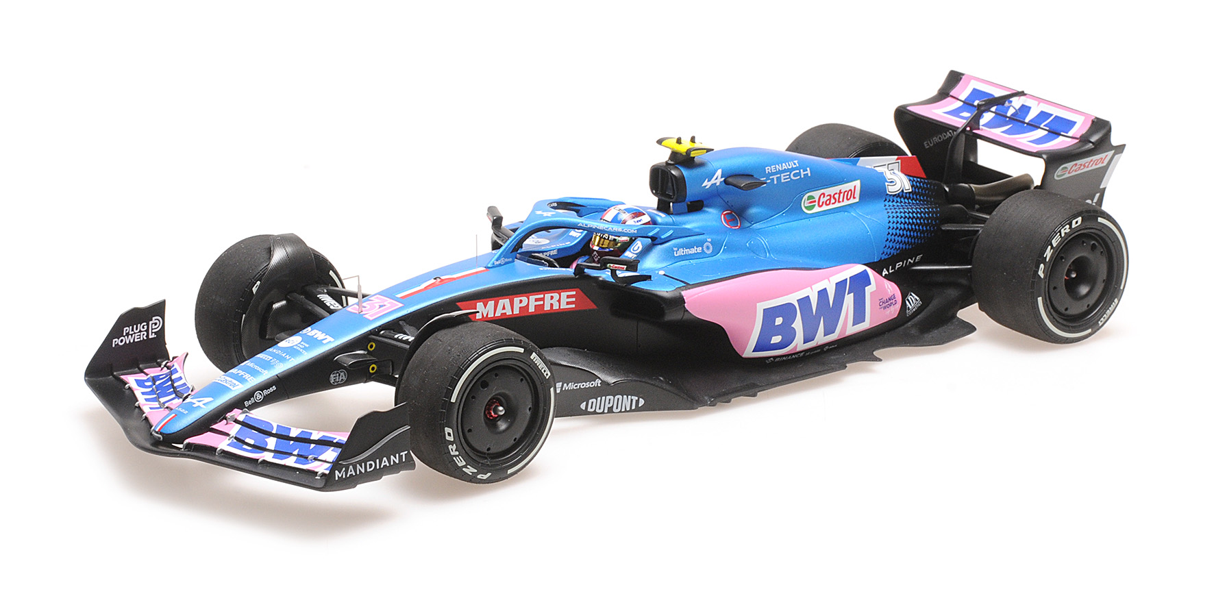 BWT ALPINE F1 TEAM A522 - ESTEBAN OCON - AUSTRALIAN GP 2022
