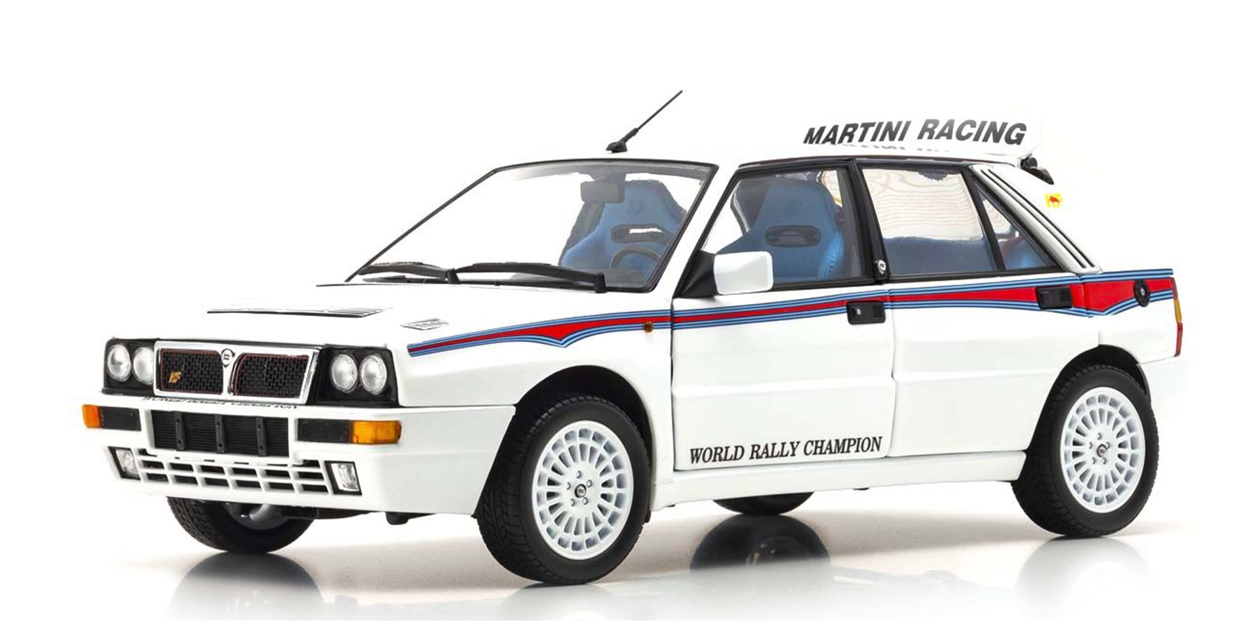 LANCIA RALLYE DELTA HF INTEGRALE 6 - WHITE  (08344E)
