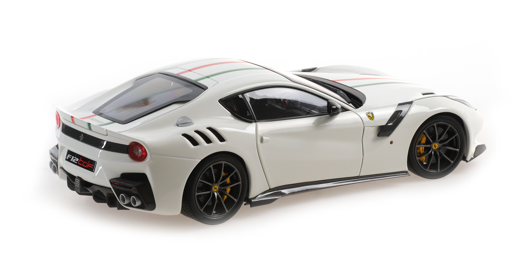 FERRARI F12 TDF - BIANCO AVUS TRICOLORE