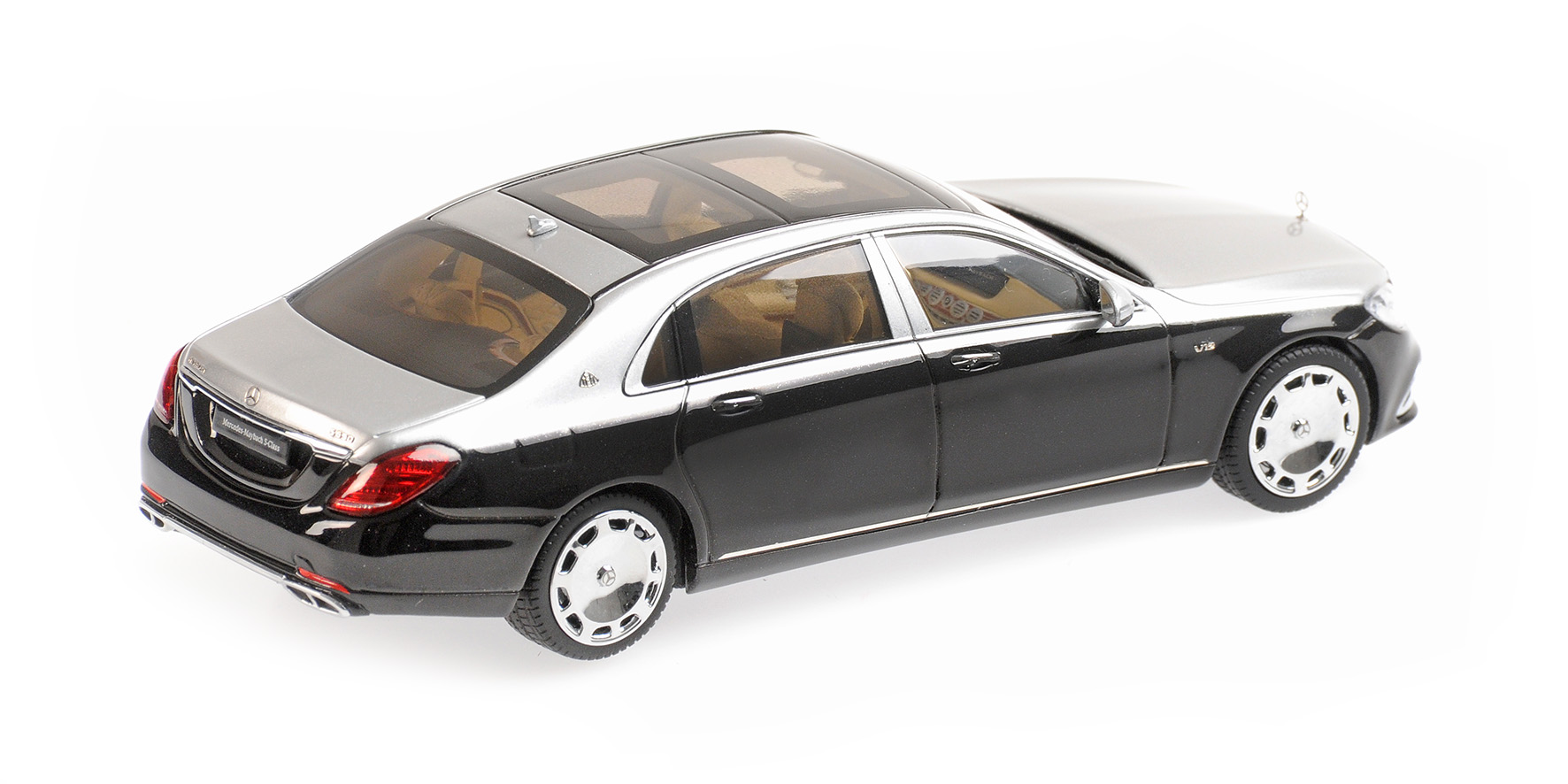 MERCEDES-MAYBACH S-CLASS - 2019 - OBSIDIAN BLACK/IRIDIUM SILVER