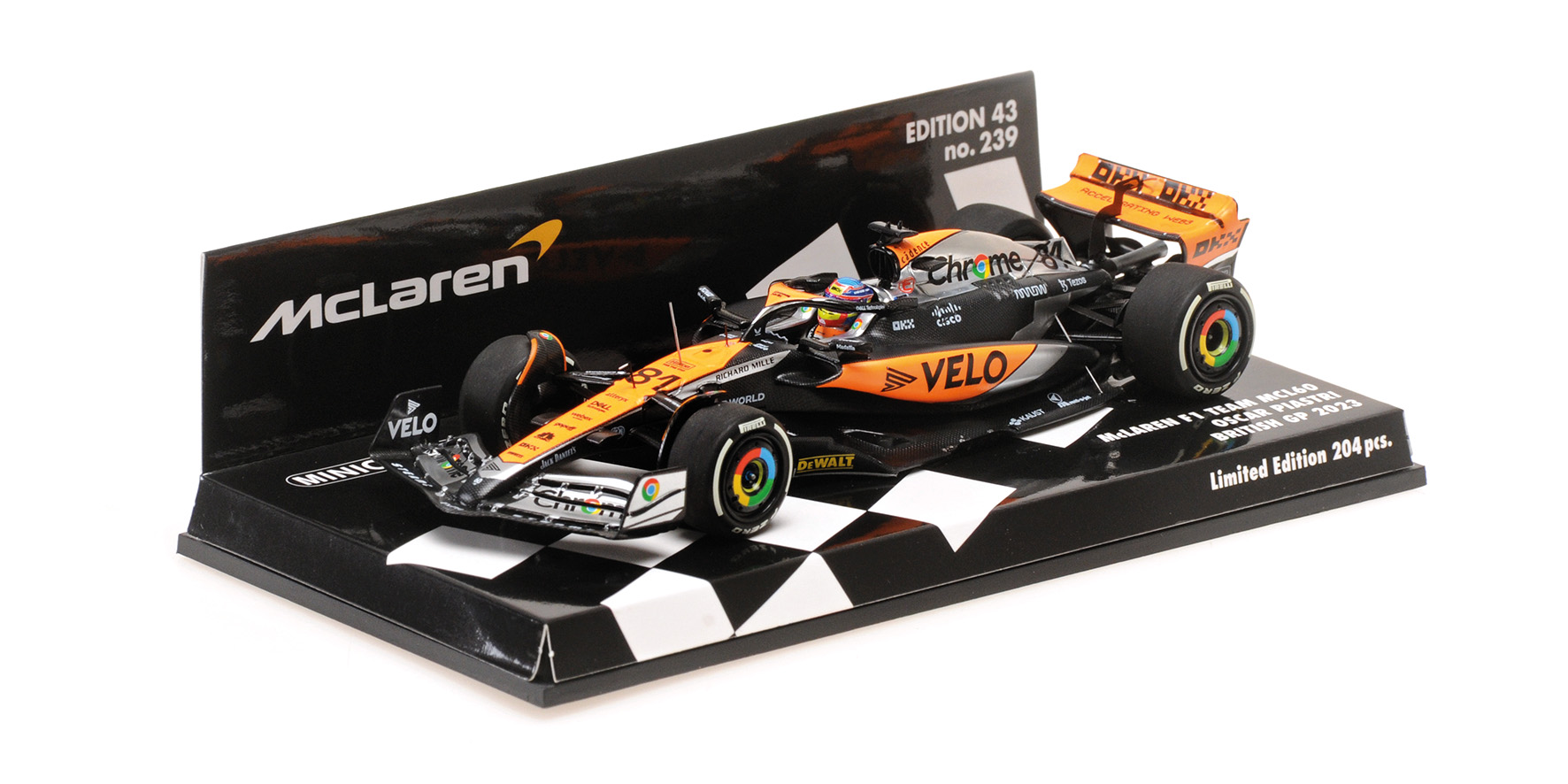 MCLAREN F1 TEAM MCL60 - OSCAR PIASTRI - BRITISH GP 2023