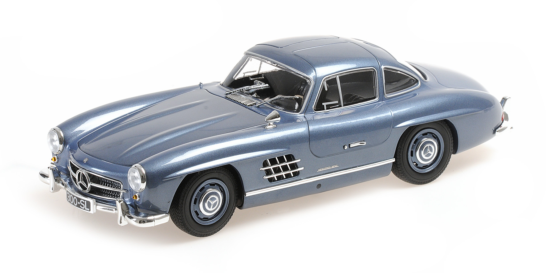 MERCEDES-BENZ 300 SL (W198) - 1955 - LIGHT BLUE METALLIC