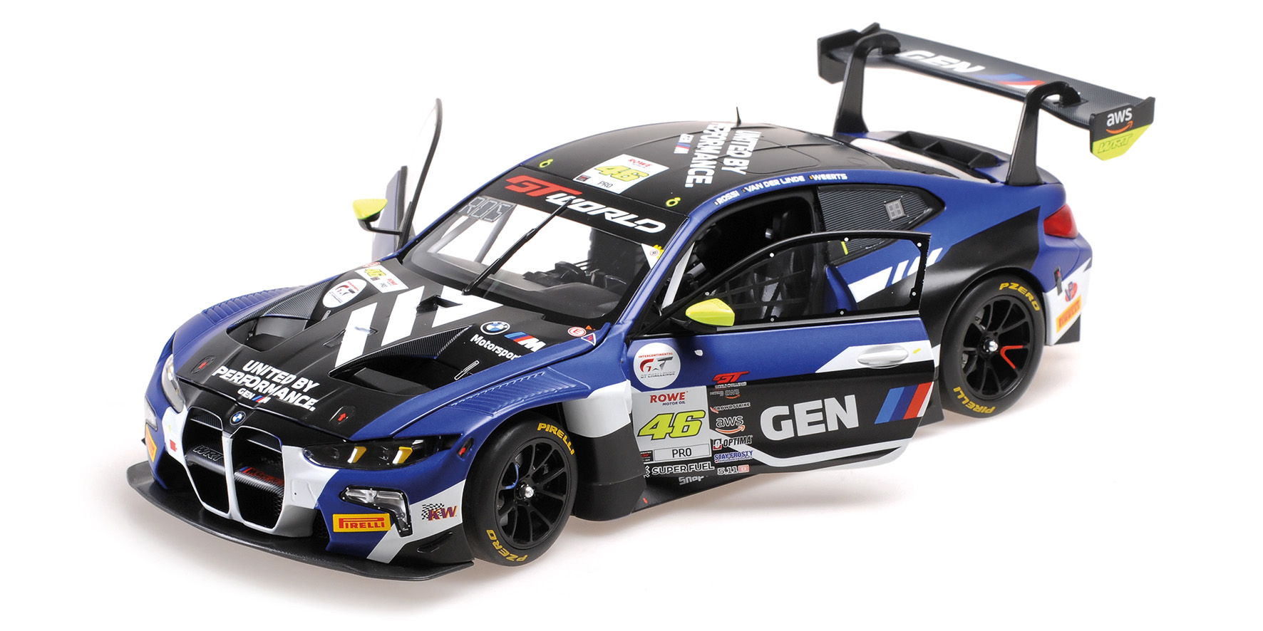 BMW M4 GT3 EVO – TEAM WRT - V. ROSSI - K. VAN DER LINDE - C. WEERTS - WIN 8 HOUR INDIANAPOLIS 2025
