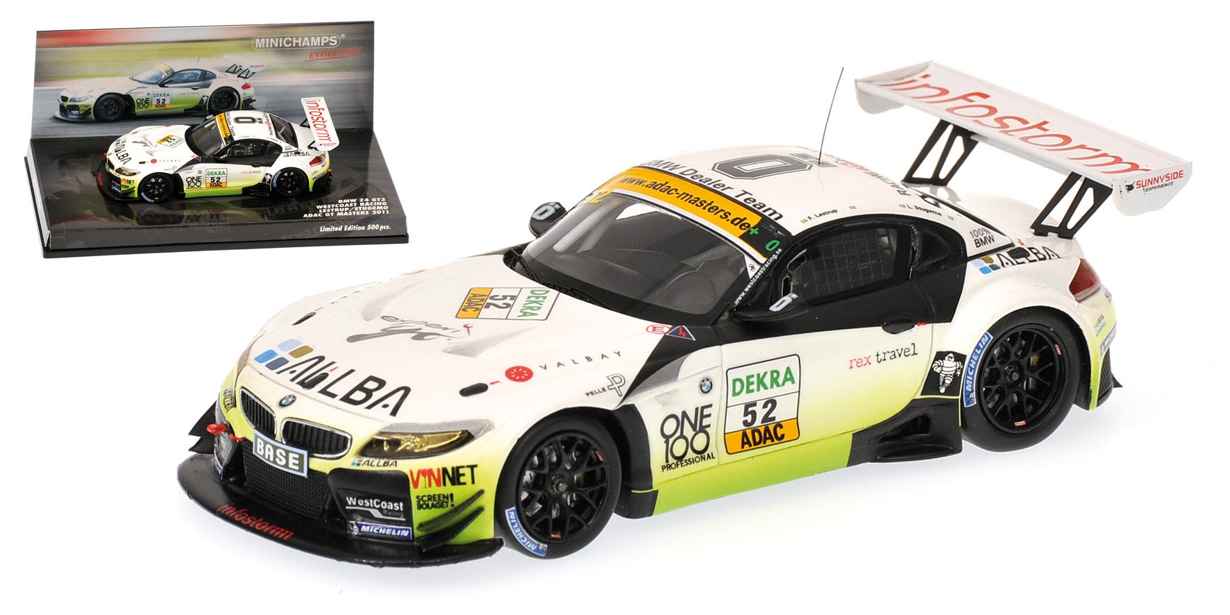 BMW Z4 GT3 - WESTCOAST RACING - LESTRUP/STUGEMO - ADAC GT MASTERS 2011