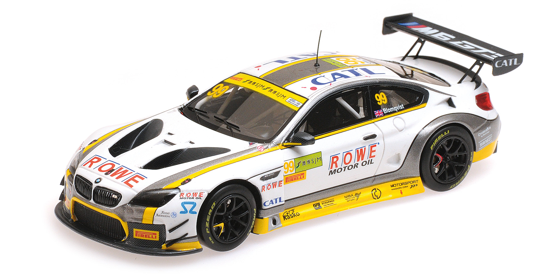 BMW M6 GT3 - ROWE RACING - BLOMQVIST - MACAU GT CUP - FIA GT WORLD CUP 2017