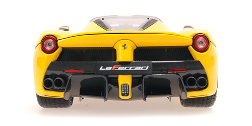 FERRARI LAFERRARI - GIALLO MODENA WITH MATT BLACK WHEELS