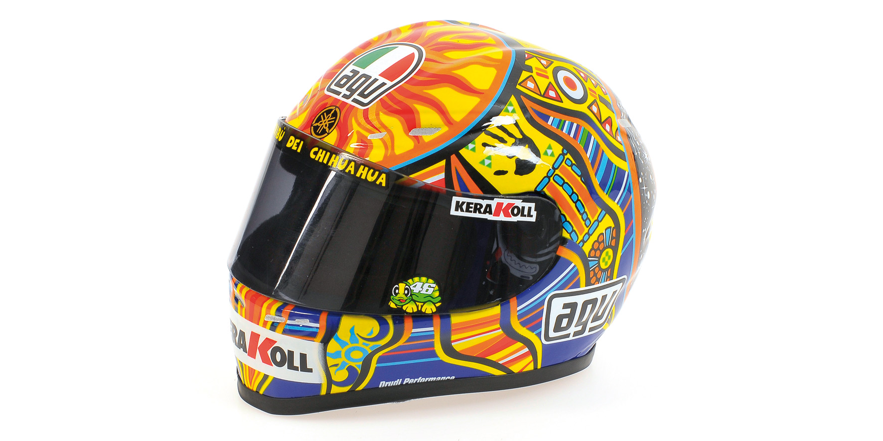 AGV HELMET - VALENTINO ROSSI - MOTOGP - 2008