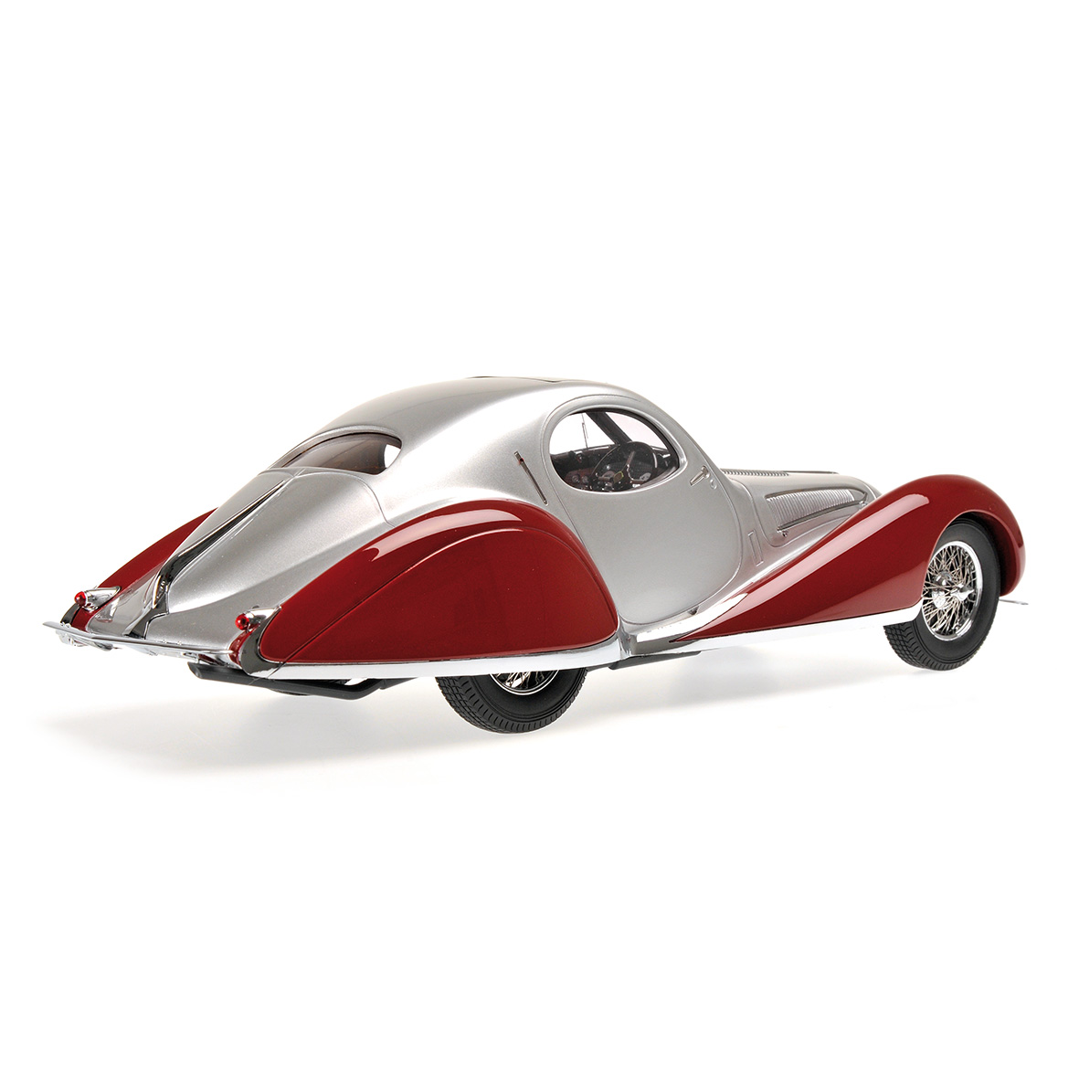 TALBOT LAGO T150-C-SS COUPÉ - 1937 - SILVER/RED