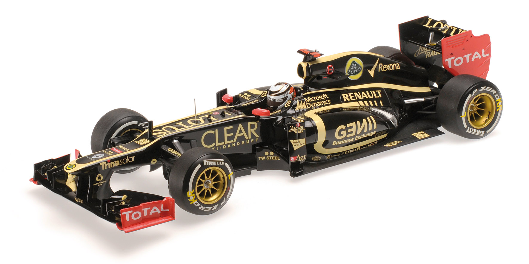 LOTUS F1 TEAM RENAULT E20 - KIMI RÄIKKÖNEN - WINNER ABU DHABI GP 2012
