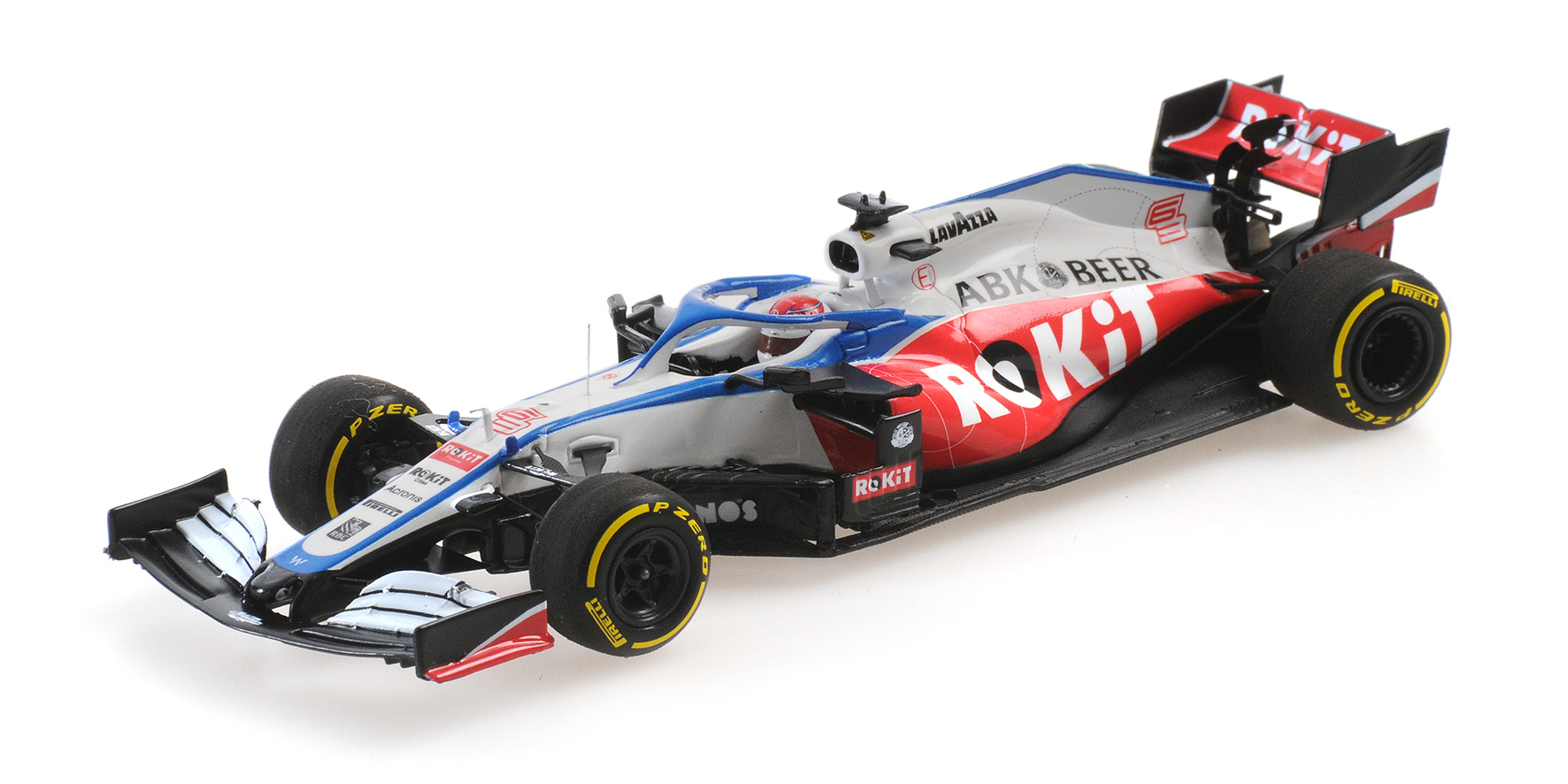 ROKIT WILLIAMS RACING  FW43 - GEORGE RUSSELL - 2020 - LAUNCH SPEC