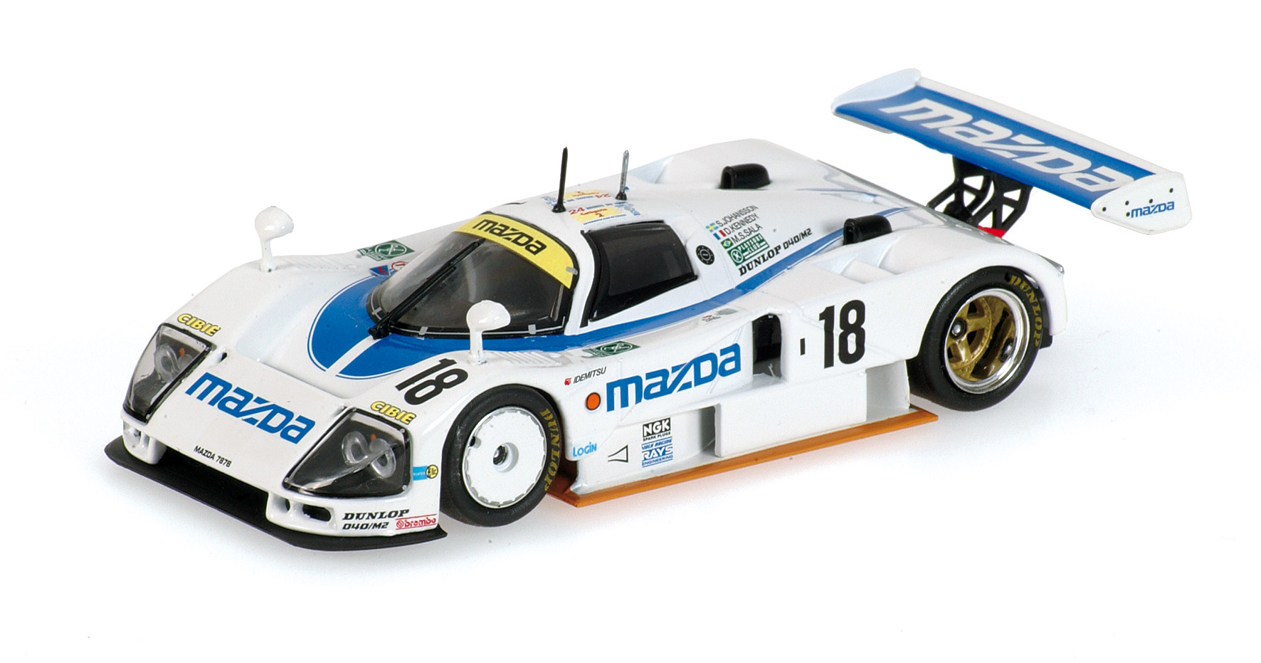 MAZDA 787B - KENNEDY/JOHANSSON/SALA - 24H LE MANS 1991