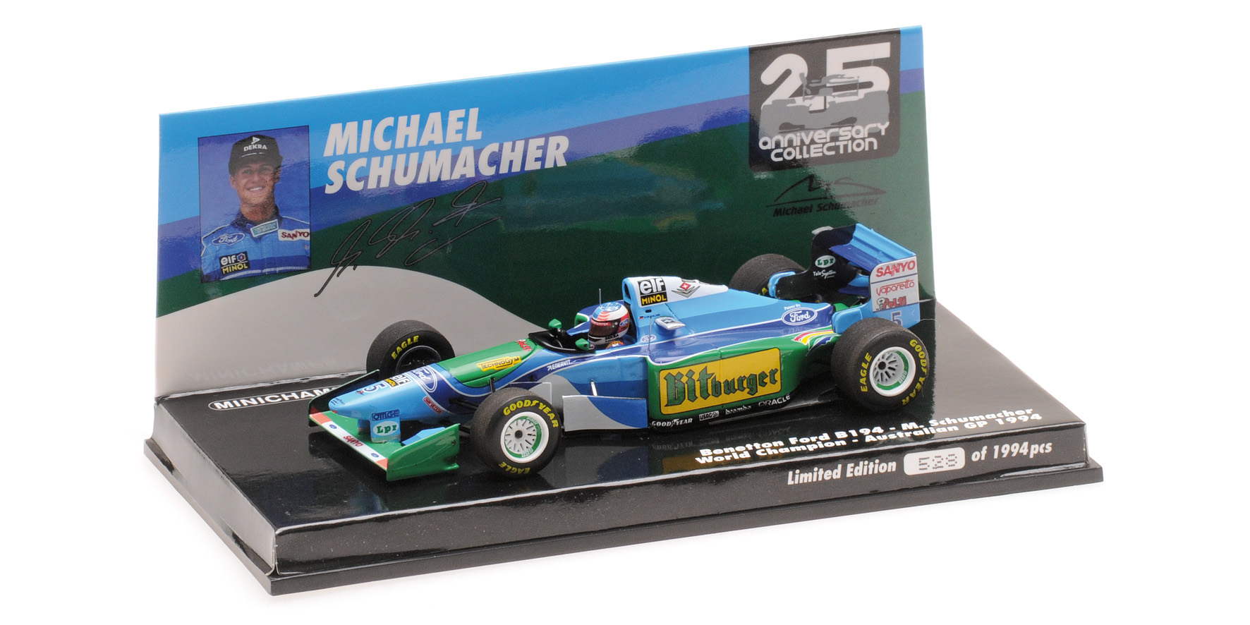 BENETTON FORD B194 - MICHAEL SCHUMACHER - AUSTRALIAN GP 1994