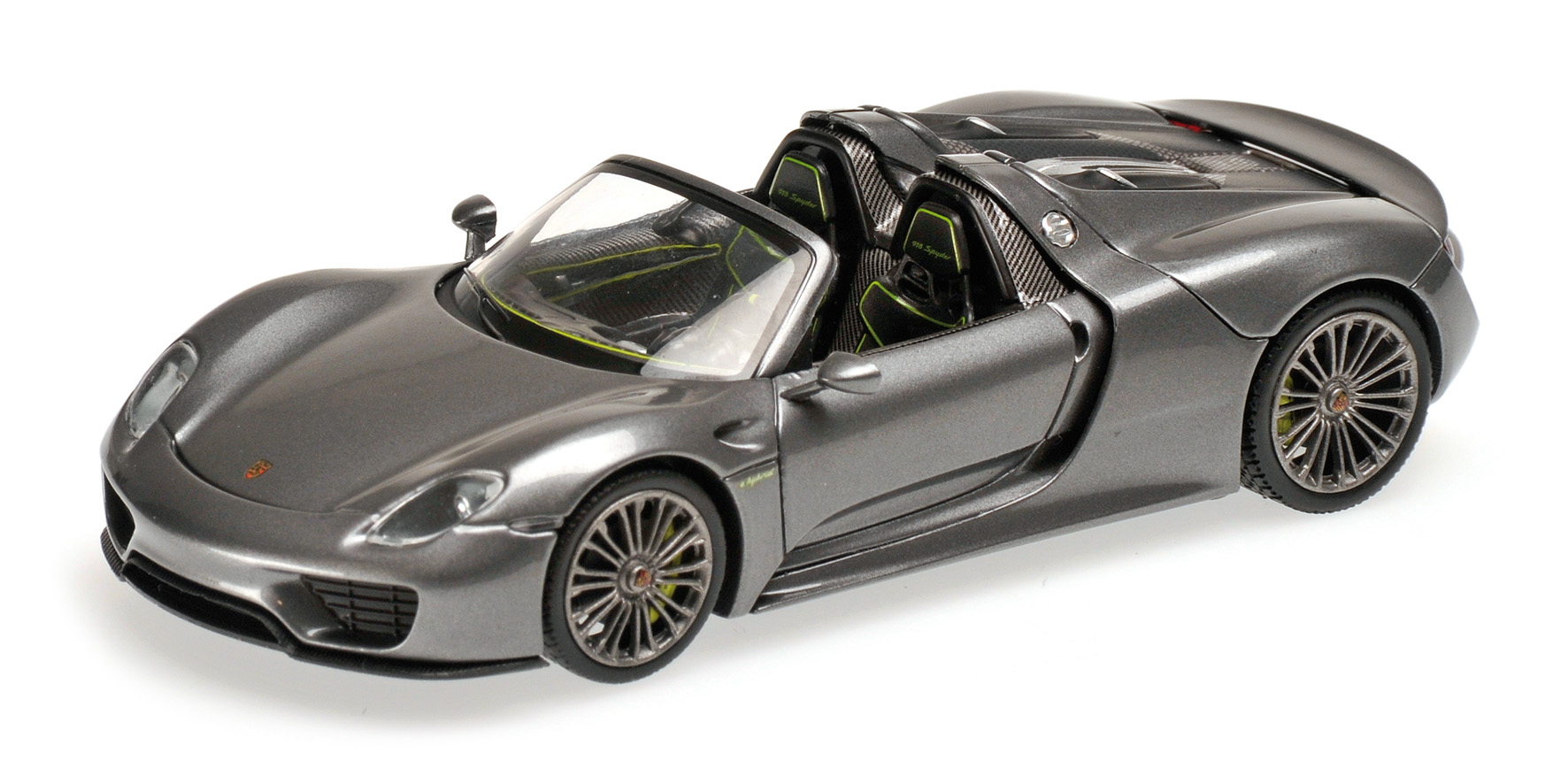 PORSCHE 918 SPYDER FINAL - 2013 - GREY METALLIC
