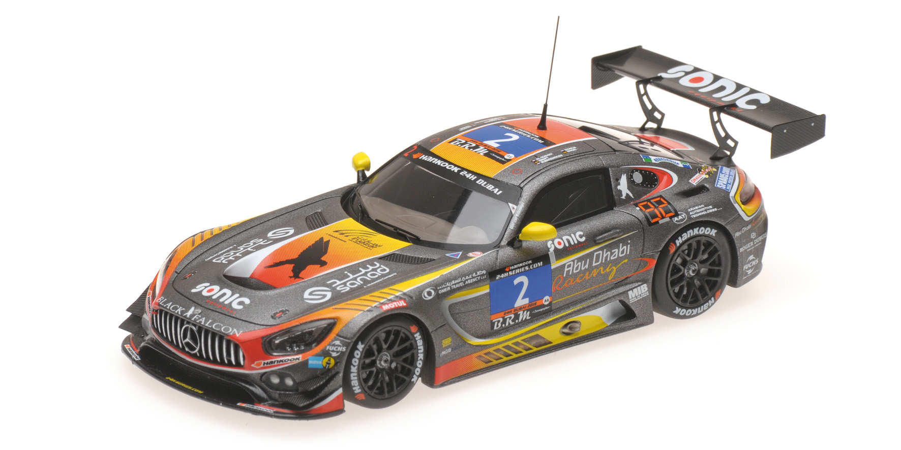 MERCEDES-AMG GT3 - HAUPT/BLEEKEMOELEN/ENGEL/AL QUBAISI/DONTJE - 24H DUBAI 2016
