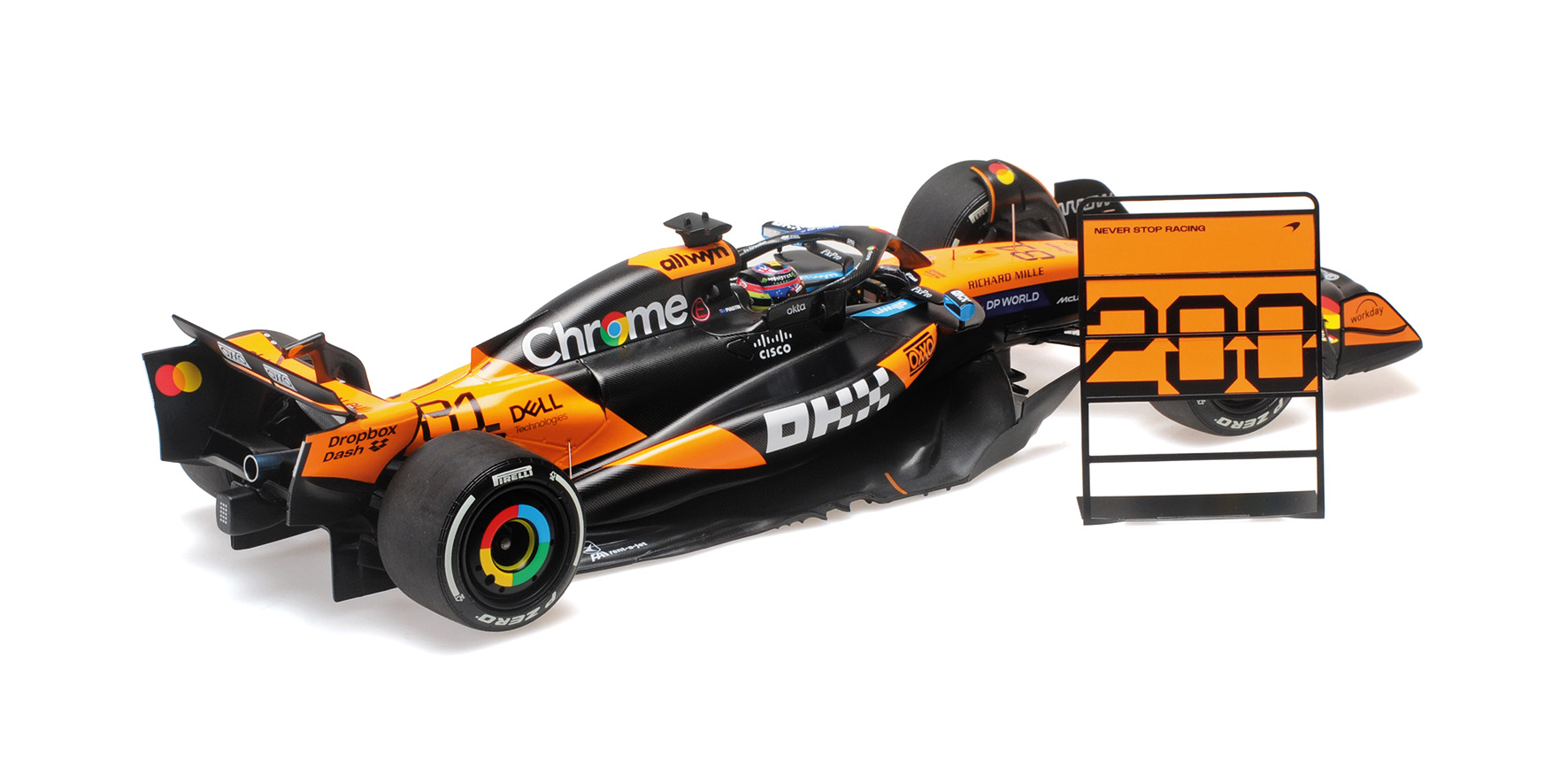 MCLAREN FORMULA 1 TEAM MCL39 - OSCAR PIASTRI - HUNGARIAN GP 2025