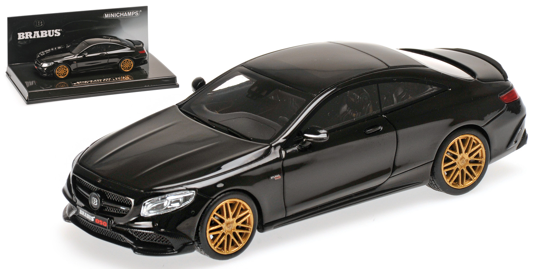 BRABUS 850 AUF BASIS MERCEDES - AMG S63 COUPE - 2015 - BLACK