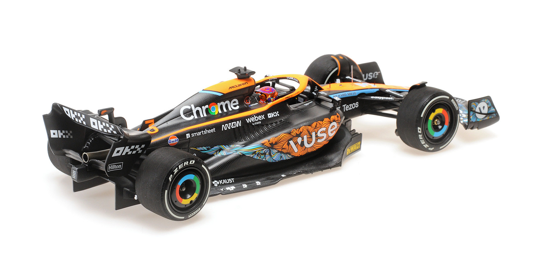 MCLAREN F1 TEAM MCL36 - DANIEL RICCIARDO - ABU DHABI GP 2022