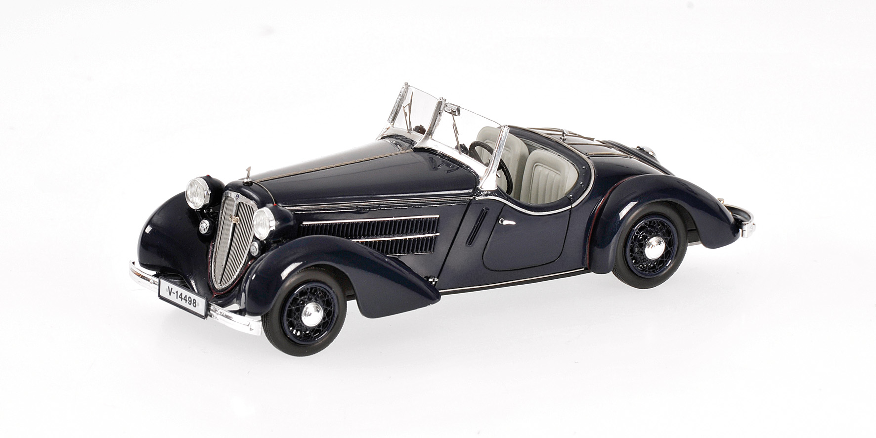 AUDI FRONT 225 ROADSTER - DARK BLUE - 1935