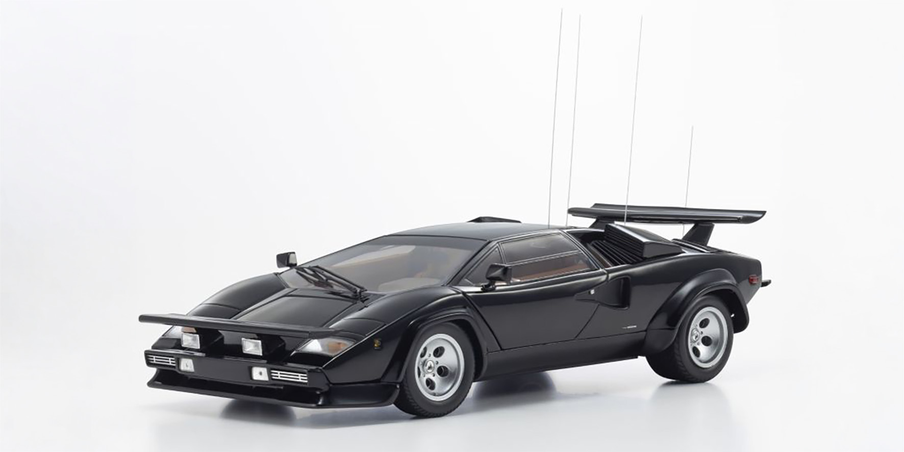 LAMBORGHINI COUNTACH LP 400 S - THE CANNONBALL RUN - BLACK (08320BKCR)