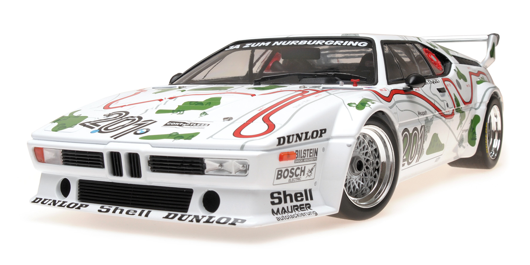 BMW M1 GR.4 - BMW MOTORSPORT - STUCK/PIQUET - ADAC 1000 KM NÜRBURGRING 1980