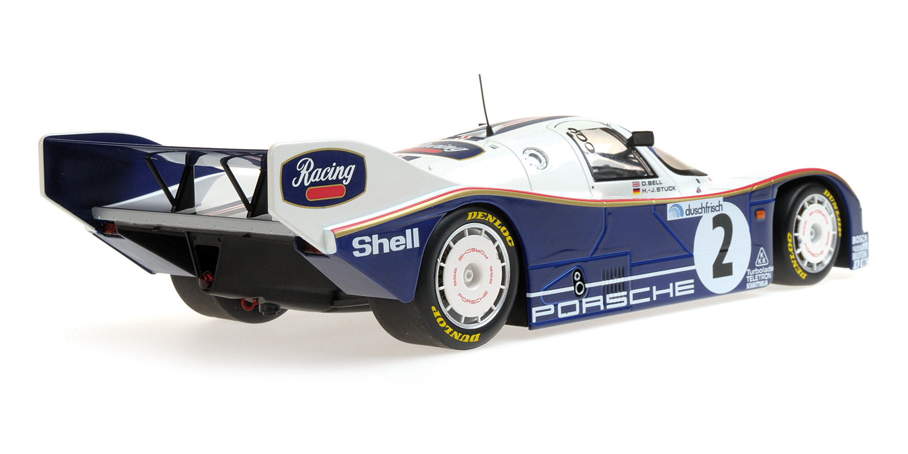 PORSCHE 962C - PORSCHE AG - STUCK / BELL - WINNERS 1000 KM HOCKENHEIM 1985