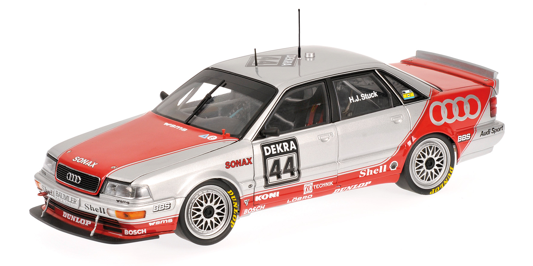 AUDI V8 - TEAM SMS MOTORSPORT - HANS-JOACHIM STUCK - DTM 1992