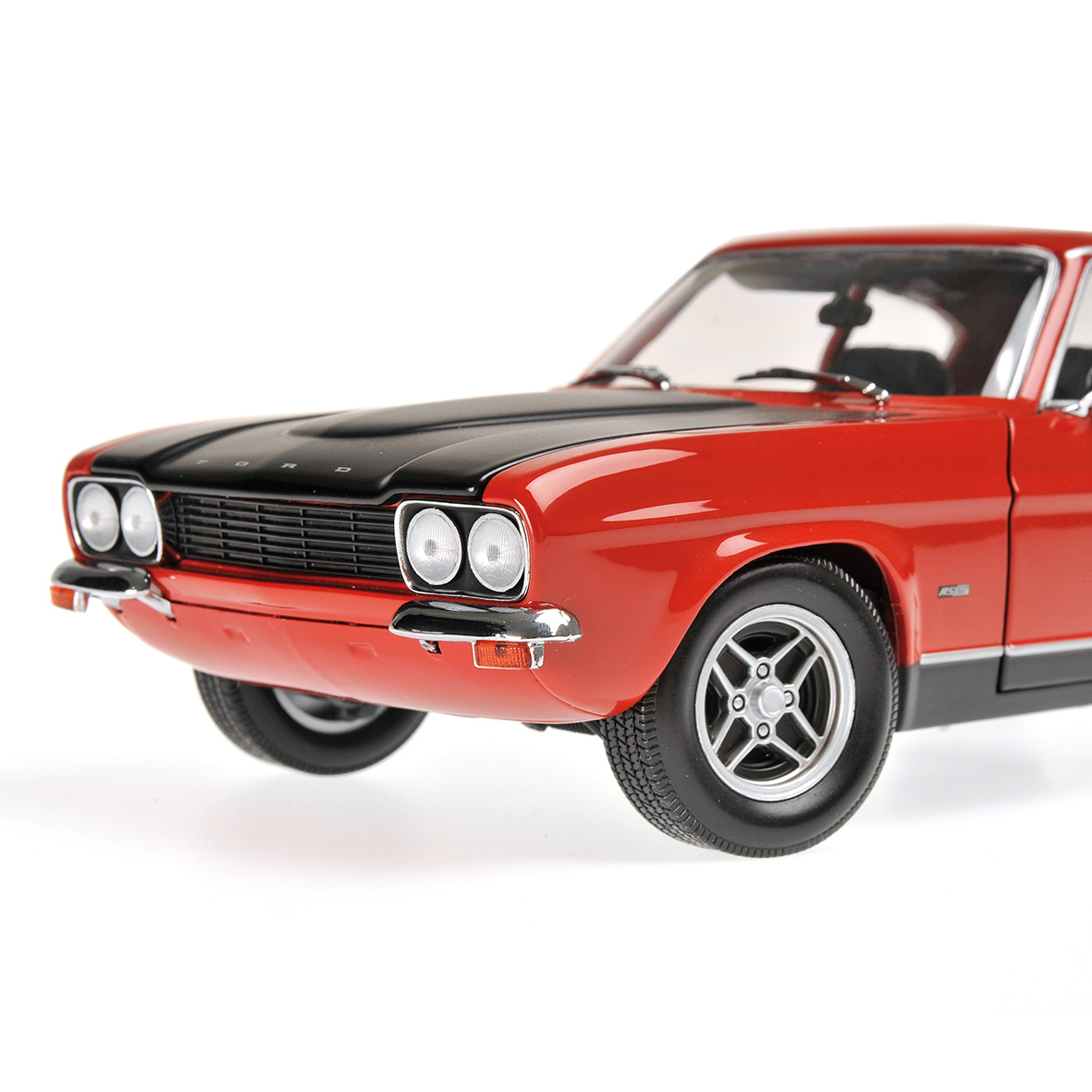 FORD CAPRI RS 2600 - 1970 - RED/BLACK (LHD)