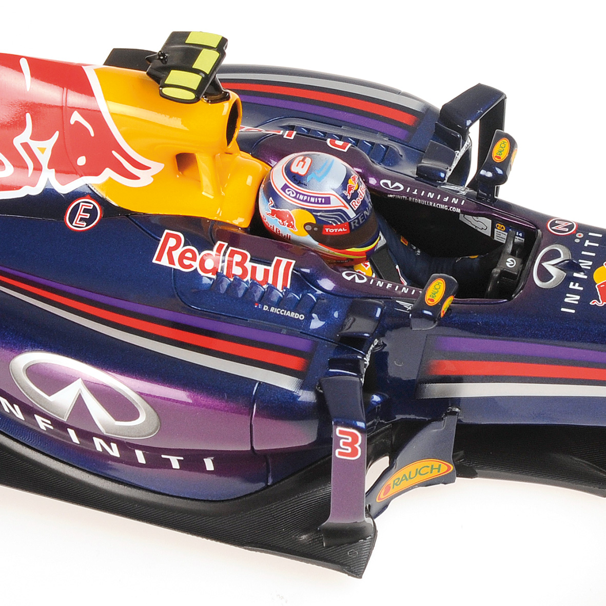 INFINITI RED BULL RACING RENAULT RB10 - DANIEL RICCIARDO - 2014