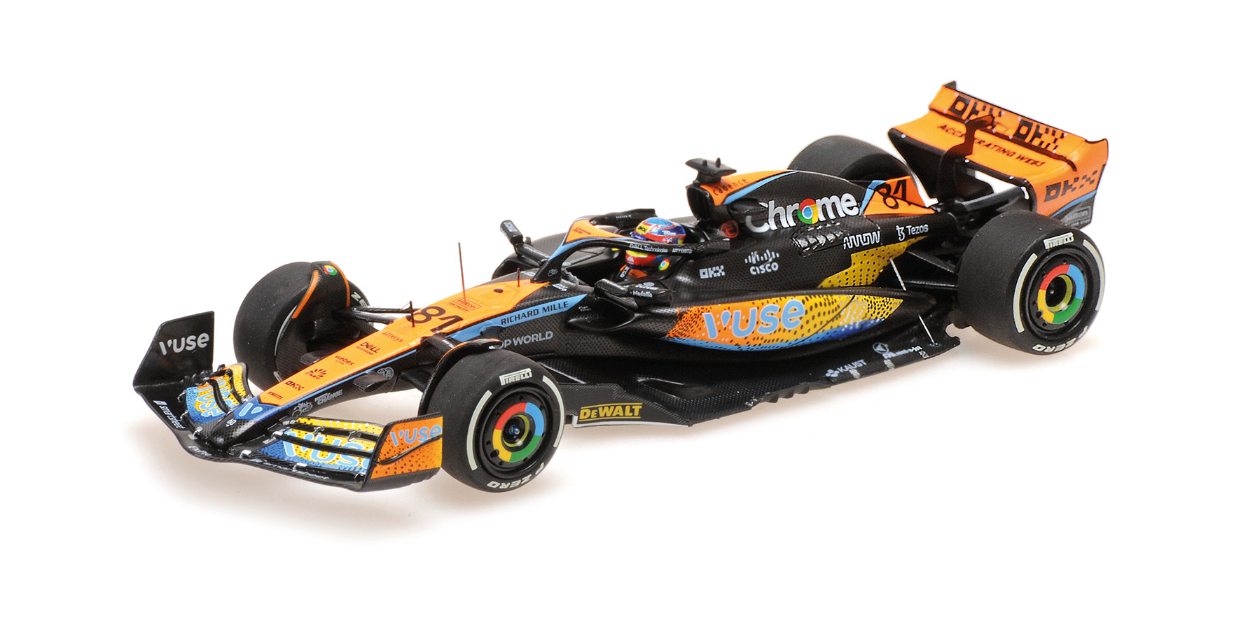 MCLAREN F1 TEAM MCL60 - OSCAR PIASTRI - ABU DHABI GP 2023