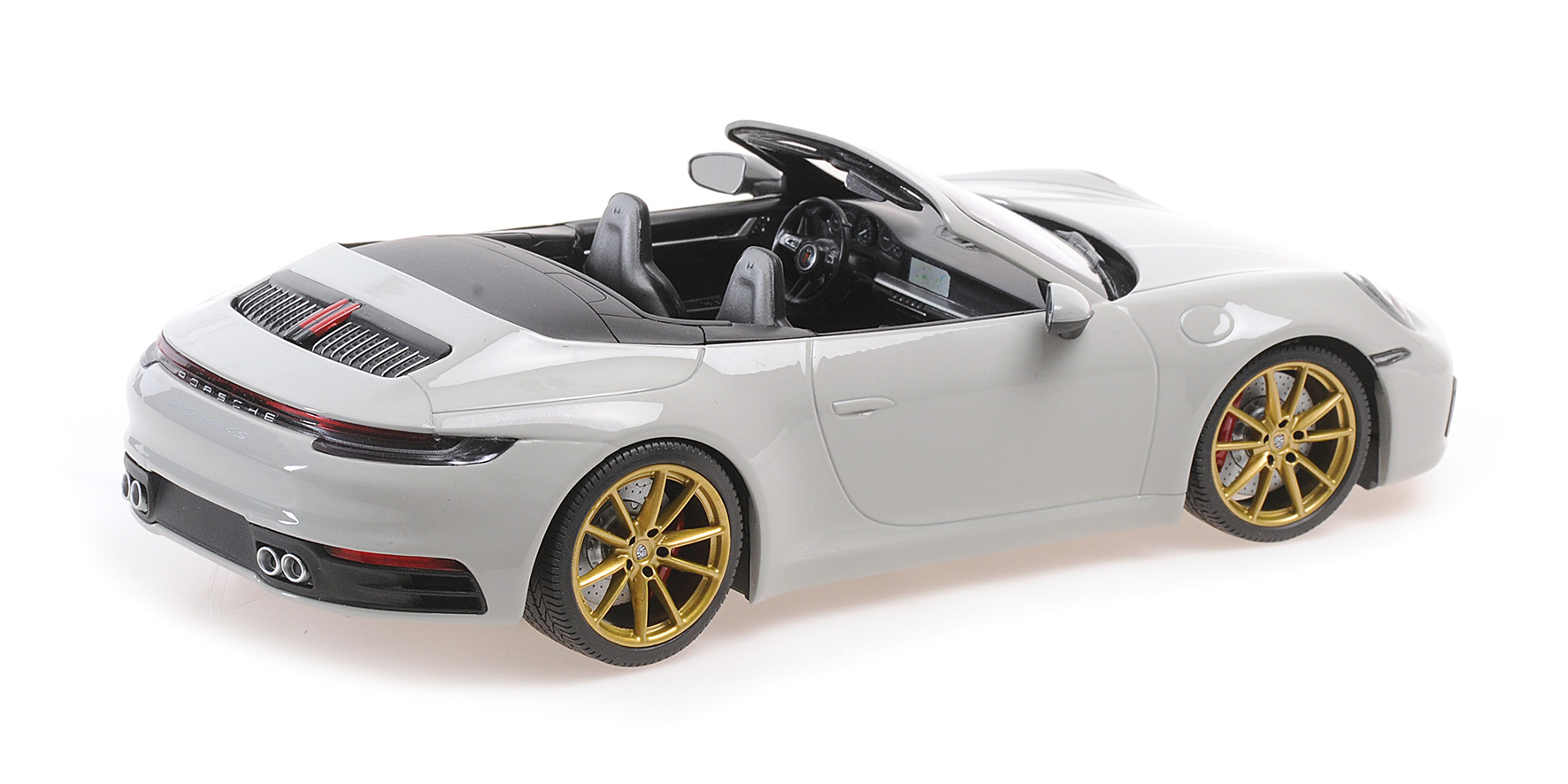 PORSCHE 911 CARRERA 4S CABRIOLET - 2019 - GREY