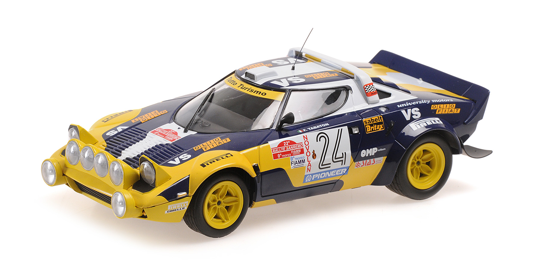 LANCIA STRATOS - GRIFONE SIAS - FABRIZIO TABATON / EMILIO RADAELLI - RALLYE SANREMO 1980