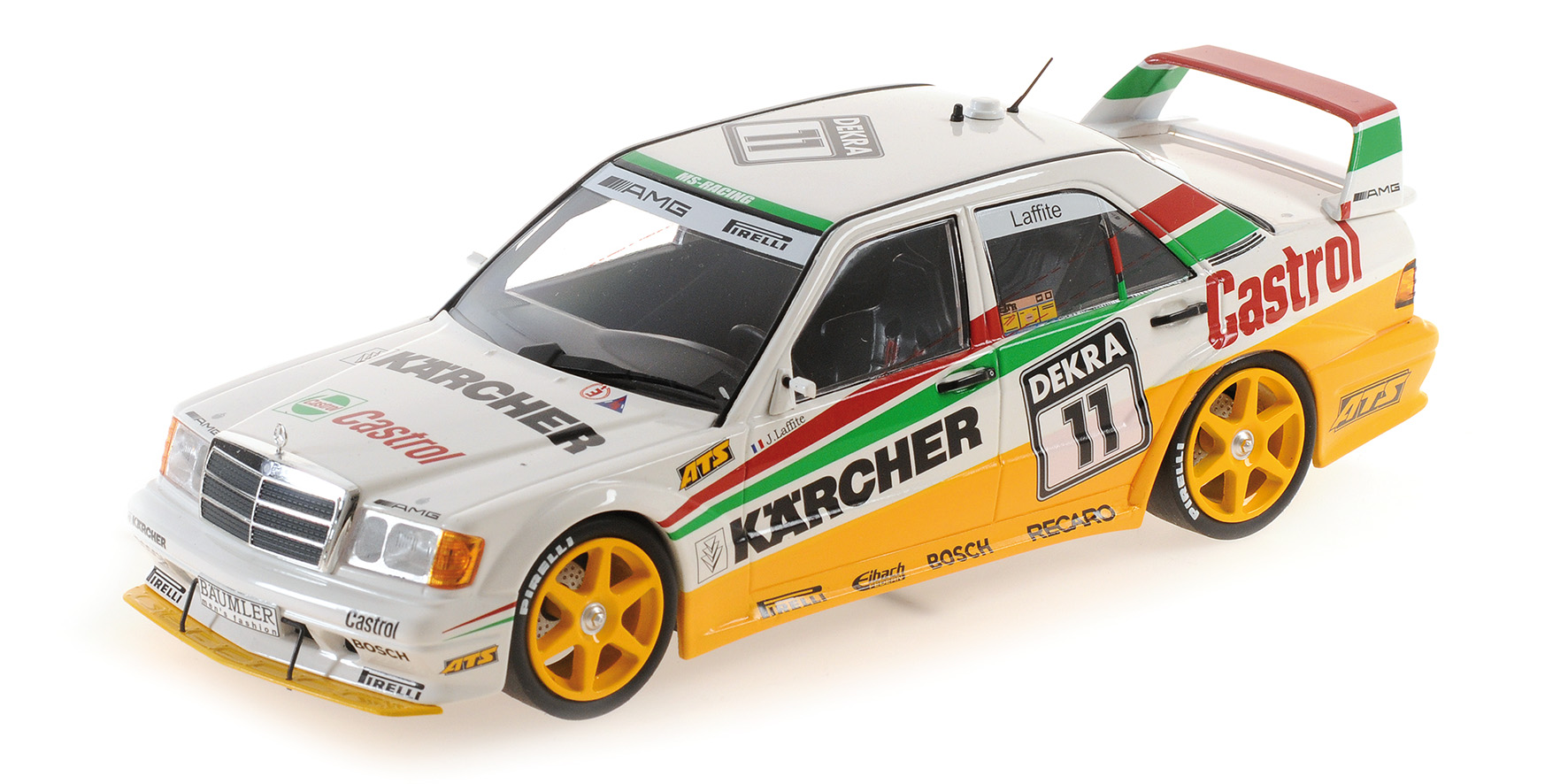 MERCEDES-BENZ 190E 2.5-16 EVO 2 - TEAM MASS-SCHONS - JACQUES LAFFITE - DTM 1992
