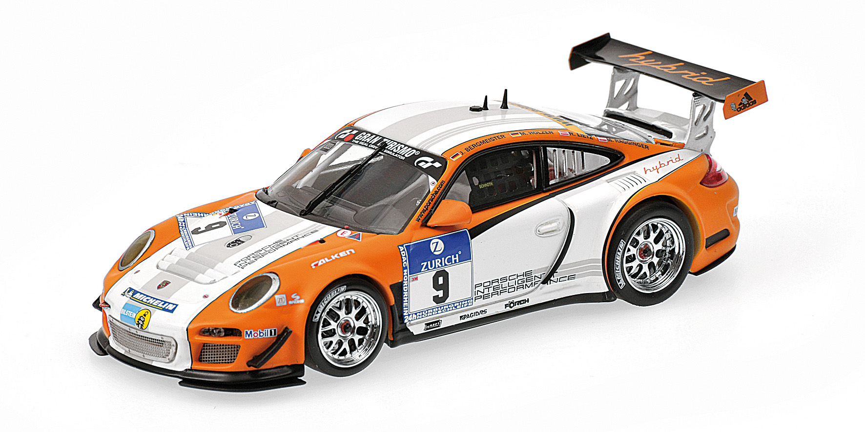 PORSCHE 911 GT3R HYBRID - BERGMEISTER/LIETZ/HOLZER/RAGGINGER - 24H NÜRBURGRING 2010