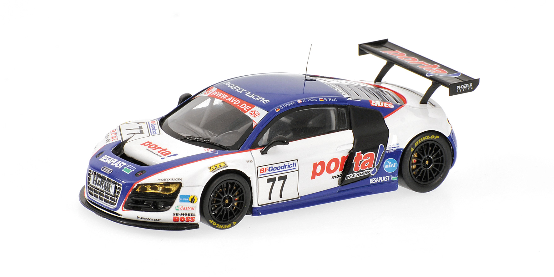 AUDI R8 - ROSTEK/THIIM/RAST - VLN NÜRBURGRING 2009