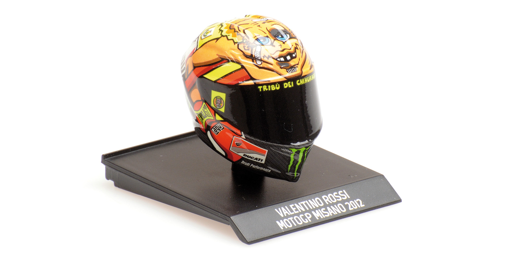HELMET - VALENTINO ROSSI - MOTOGP MISANO 2012