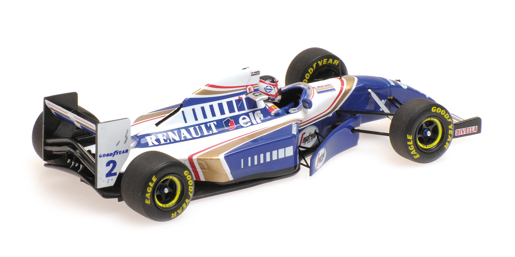 WILLIAMS RENAULT FW16 - NIGEL MANSELL - F1 COMEBACK - FRENCH GP 1994