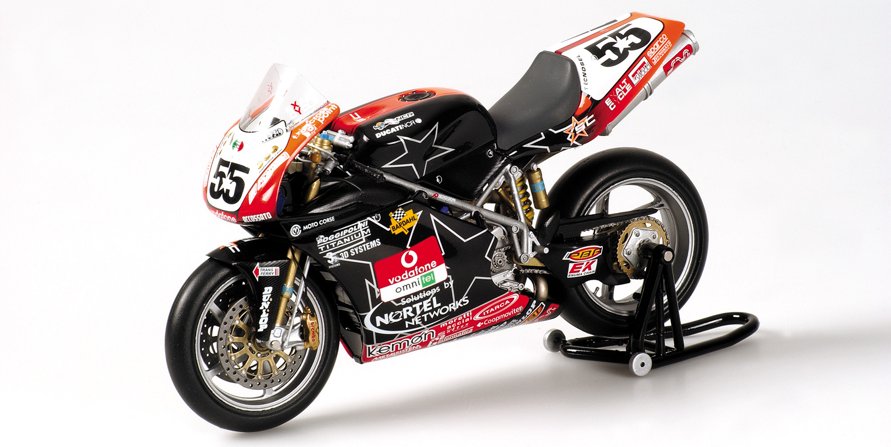 DUCATI 998 RS - REGIS LACONI - TEAM CARACCHI NCR NORTEL NETW. - WORLD SUPERBIKE 2003