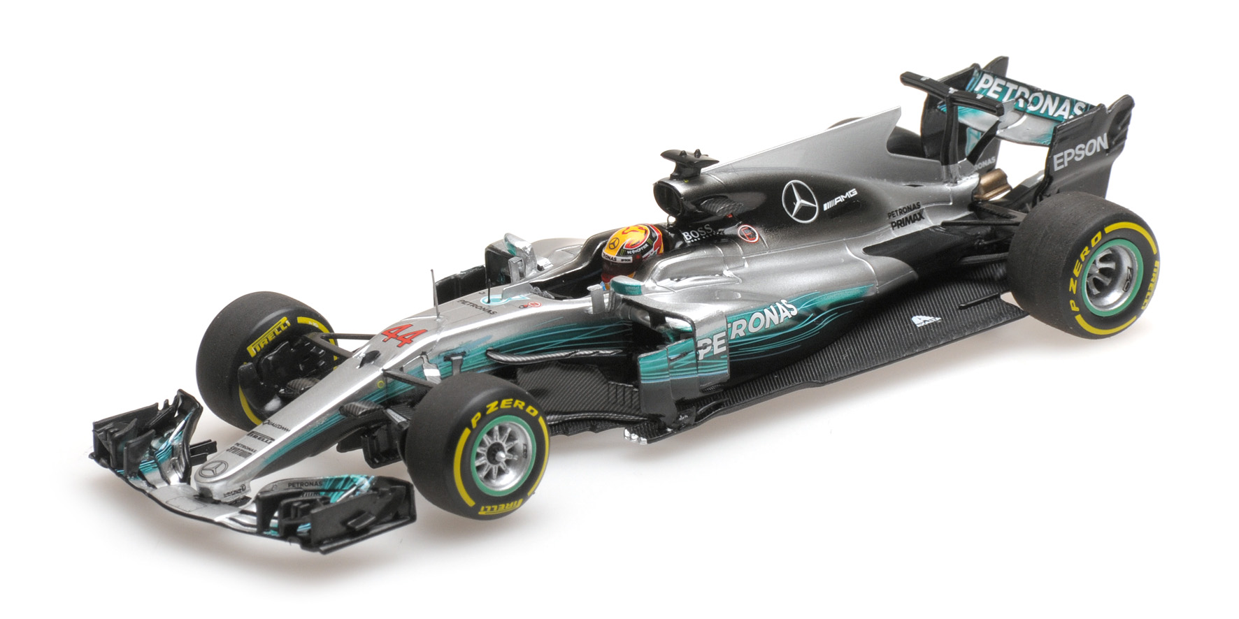 MERCEDES AMG PETRONAS FORMULA ONE TEAM F1 W08 EQ POWER+ - LEWIS HAMILTON - WINNER CHINESE GP 2017