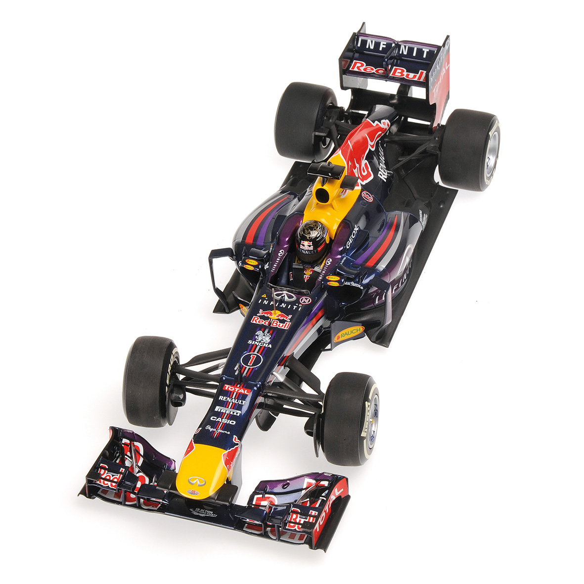 INFINITI RED BULL RACING RENAULT RB9 - SEBASTIAN VETTEL - WINNER INDIAN GP - WORLD CHAMPION 2013