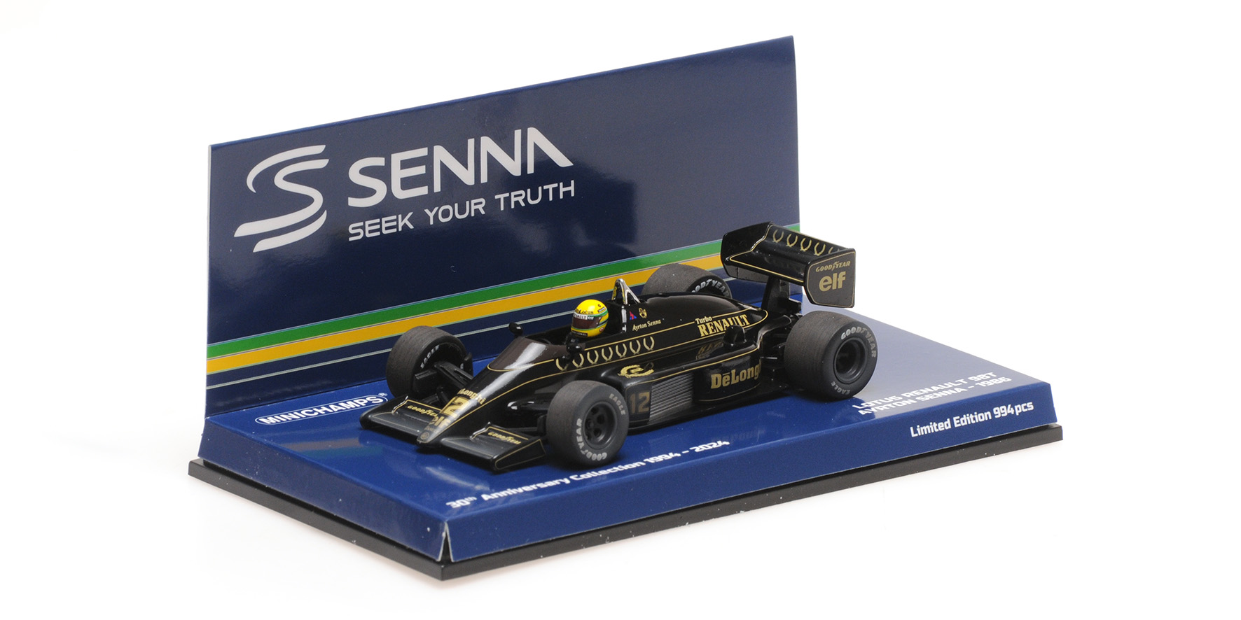LOTUS RENAULT 98T - AYRTON SENNA - 1986 - DIRTY VERSION