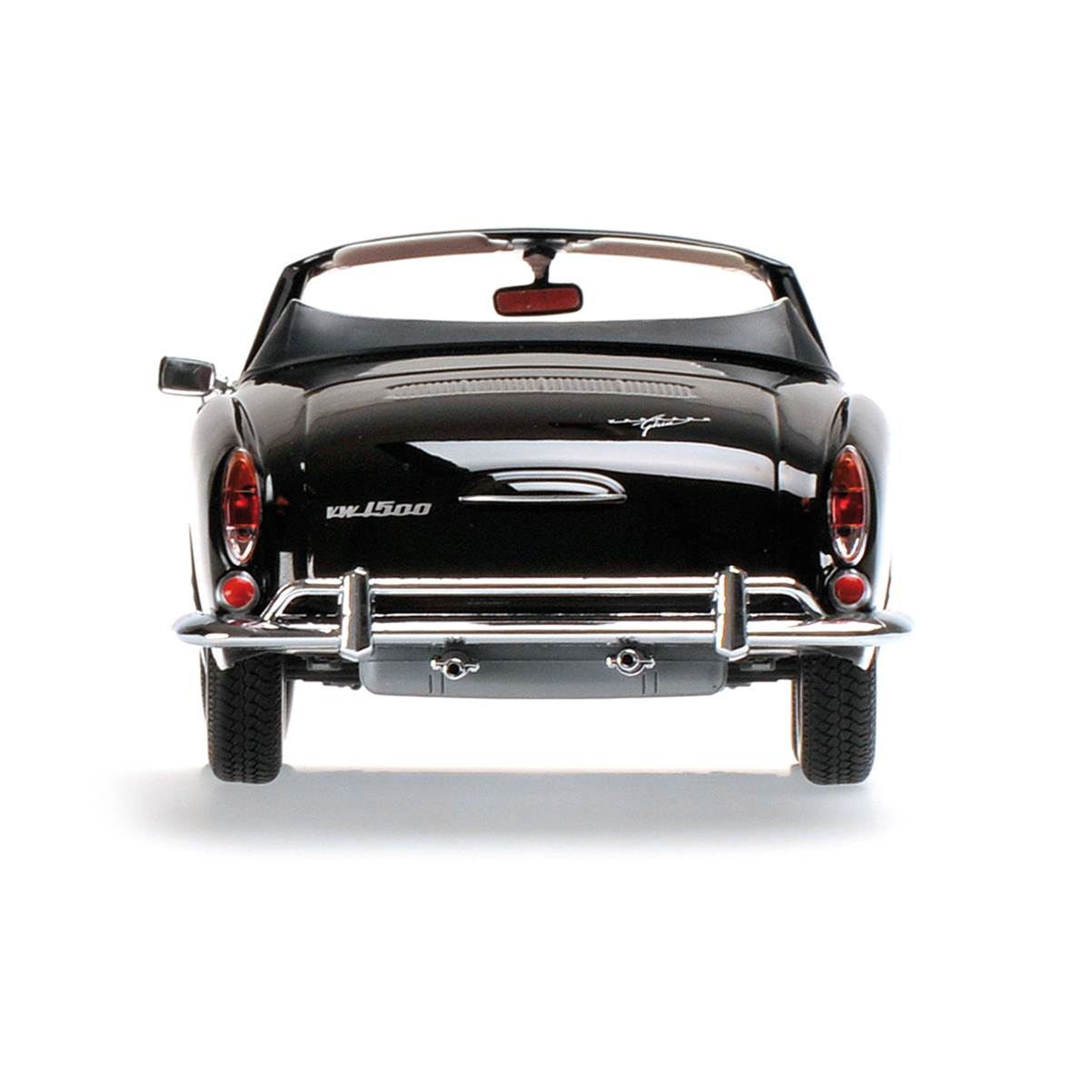 VOLKSWAGEN KARMANN GHIA CONVERTIBLE - 1970 - BLACK
